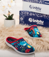 Kapcie dziecięce Inblu B9-49 Granatowe