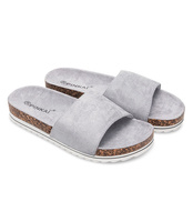 Klapki damskie Pinkai W005 Szare