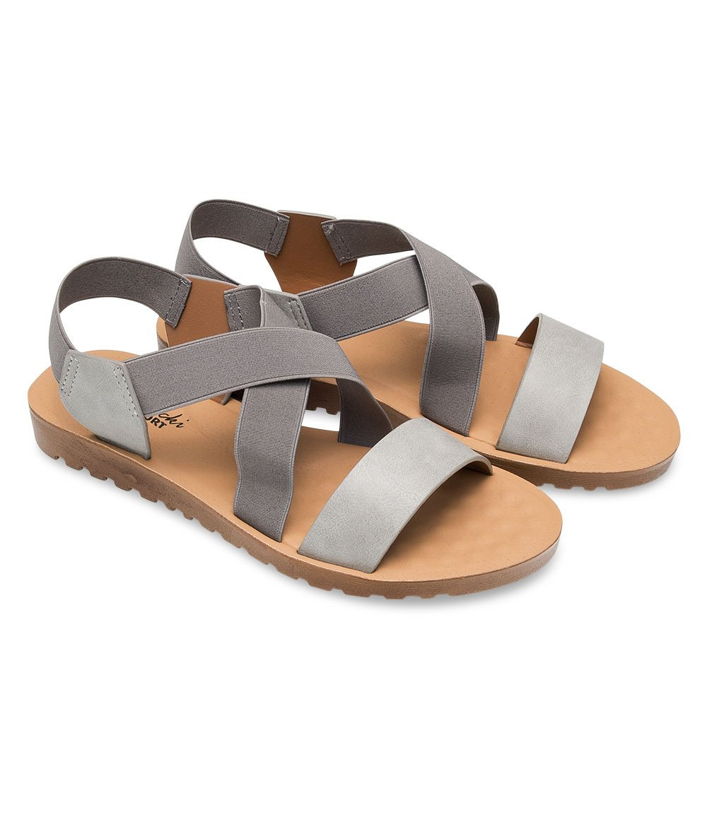 Sandałki damskie Skotnicki KL-3-0531 Szare