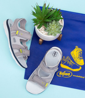 Sandałki dziecięce Befado 066Y102 Szare