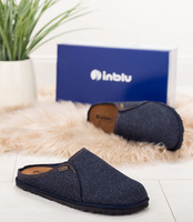 Kapcie męskie Inblu SI-20 Granatowe