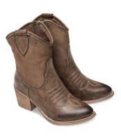 Kowbojki damskie Super Mode 5689 PU Khaki