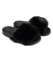 Klapki damskie Queen Vivi 218-258 Czarne