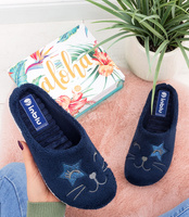 Kapcie damskie Inblu EC-85 Granatowe