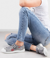 Trampki dziecięce Befado 251Q095 Szare