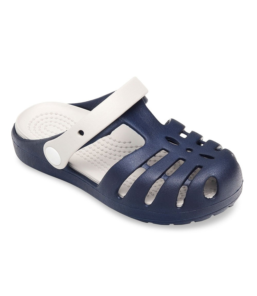 Klapki dziecięce Realpaks SLD-08 Granatowo-Szare