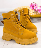 Trapery damskie Be.Sport 320-26 Żółte