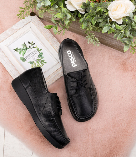 Półbuty Pesco 344 Czarne