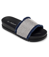 Klapki damskie Abloom SY648 Granatowe