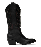 Kowbojki damskie Laura Mode Y-058 Czarne