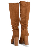 Kozaki damskie Sixth Sens F165 Brązowe