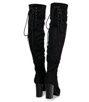 Kozaki damskie Sixth Sens F160 Czarne