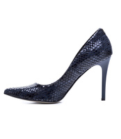 Czółenka damskie Laura Messi 1088W Granatowe