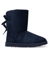 Śniegowce damskie Super Mode 2308 Granatowe