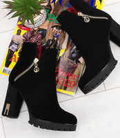 Botki damskie Sixth Sens JW28 Czarne