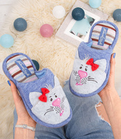 Kapcie damskie Natural Style NS-226 Niebieskie