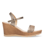 Sandały damskie Sabatina K15019 Ciemnosrebrne