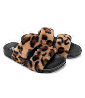 Klapki damskie Queen Vivi 98-35 Panterka