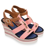 Sandały damskie Foreverfolie YQ05 Różowe