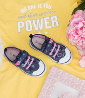 Trampki dziecięce Underline 61B1908 Granatowe