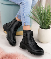 Botki damskie Skotnicki B-3/178 Czarne