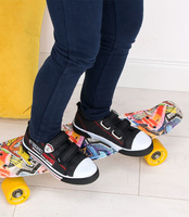 Trampki dziecięce Underline 26B1730 Czarne