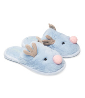 Kapcie damskie Natural Style NS-262 Niebieskie