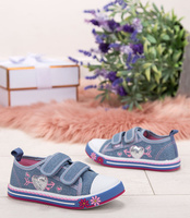 Trampki dziecięce Lano FG08 Niebieskie