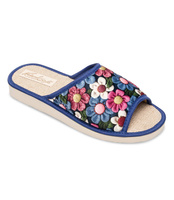 Kapcie damskie NaturalStyle NS-050 Niebieskie