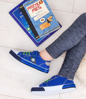 Trampki dziecięce Underline 27C1725 Niebieskie