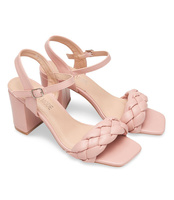 Sandałki damskie Laura Mode QL-175 Różowe