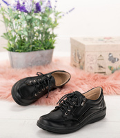 Półbuty damskie Helios 411 Czarne