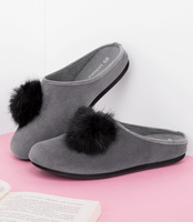 Kapcie damskie Inblu VG-15 Szare