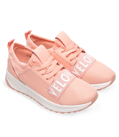 Buty sportowe damskie Ideal Shoes X-9703 Różowe