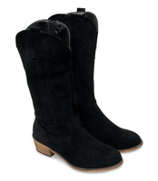 Kowbojki damskie Foreverfolie AB63 Czarne