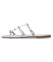 Klapki damskie Sixth Sens H57 Srebrne