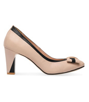 Czółenka damskie Laura Messi 1104 Beżowe