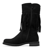 Kozaki damskie Super Mode 7443 Czarne