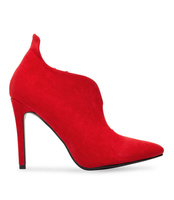 Botki damskie Ideal Shoes GH-2876 Czerwone