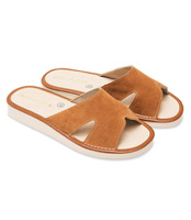 Kapcie damskie Natural Style NS-118 Brązowe