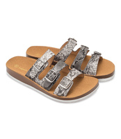 Klapki damskie Super Mode 1655 Szare