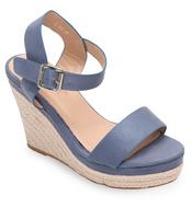 Sandały damskie Bestelle L162 Niebieskie