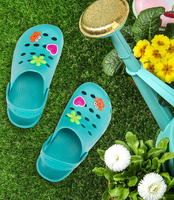 Klapki dziecięce basenowe Lano KL-2-0220-A Turkusowe