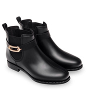 Kalosze damskie Ideal Shoes F-2889 Czarne