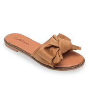 Klapki damskie Abloom SY702 Brązowe