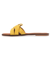 Klapki damskie Abloom LS-89092 Żółte