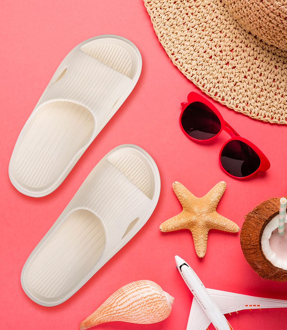 Klapki damskie Realpaks G-101 Kremowe