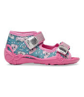 Sandałki dziecięce Befado 242P107 Różowe