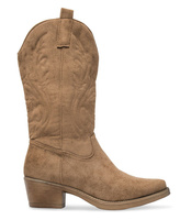 Wegańskie Kowbojki damskie Ideal Shoes MR-1881 Khaki