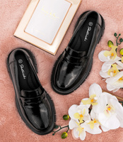 Mokasyny damskie Skotnicki P-3-Y21 Czarne